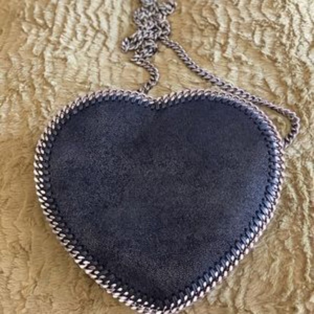 Stella McCartney Falabrlla Heart Crossbody Bag